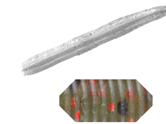 GRUB COLMIC X50 TAIL  5&quot; 12.7cm WATERMELON RED