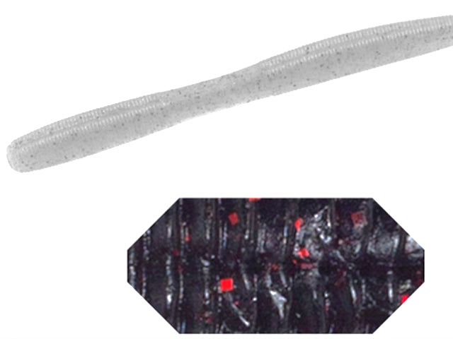 GRUB COLMIC X65 SHAKE 6.5&quot; 16.5cm BLACK RED FLK