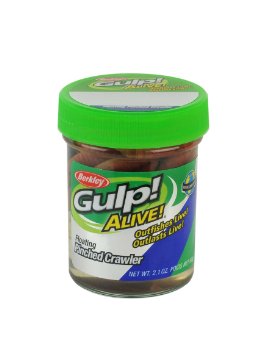 GULP FLOATING PINCHED CRAWLER BERKLEY 2.5cm - NIGHCRAWLER (14 Buc/Pac)