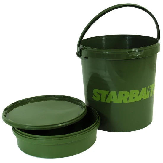 Galeata Cu Tava Si Capac Starbaits Bucket, 21l