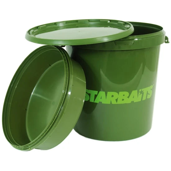 Galeata Cu Tava Si Capac Starbaits Container, 33l