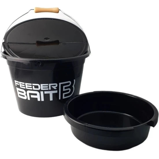Galeata Feeder Bait 13 Litri + Vas 4 Litri + Capac
