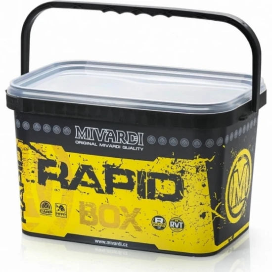 Galeata Mivardi Rapid Box Bait Bucket, Size Xl, 11ltr, 36x19x22cm
