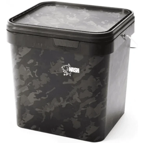Galeata Nash Spot On Rectangular Bucket 17l, Camo