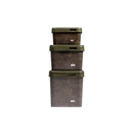 Galeata Nash Spot On Rectangular Bucket 5l, Camo