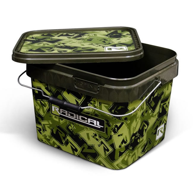 Galeata Radical Camou Bucket with Lid 10L