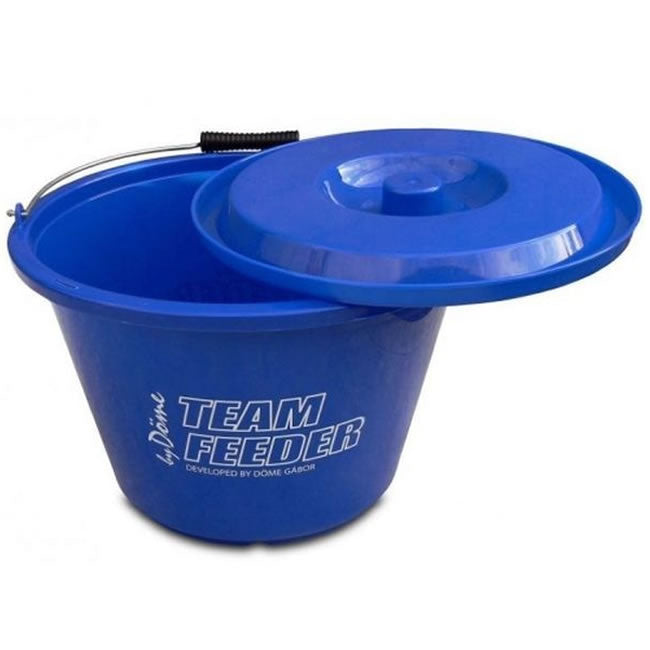 Galeata pentru Nada Team Feeder by Dome Plus Capac 18l