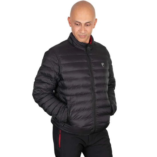 Geaca Fox Rage Pro Series Reversible Lightweight Quilted Jacket, Black / Rage Red, Marime L