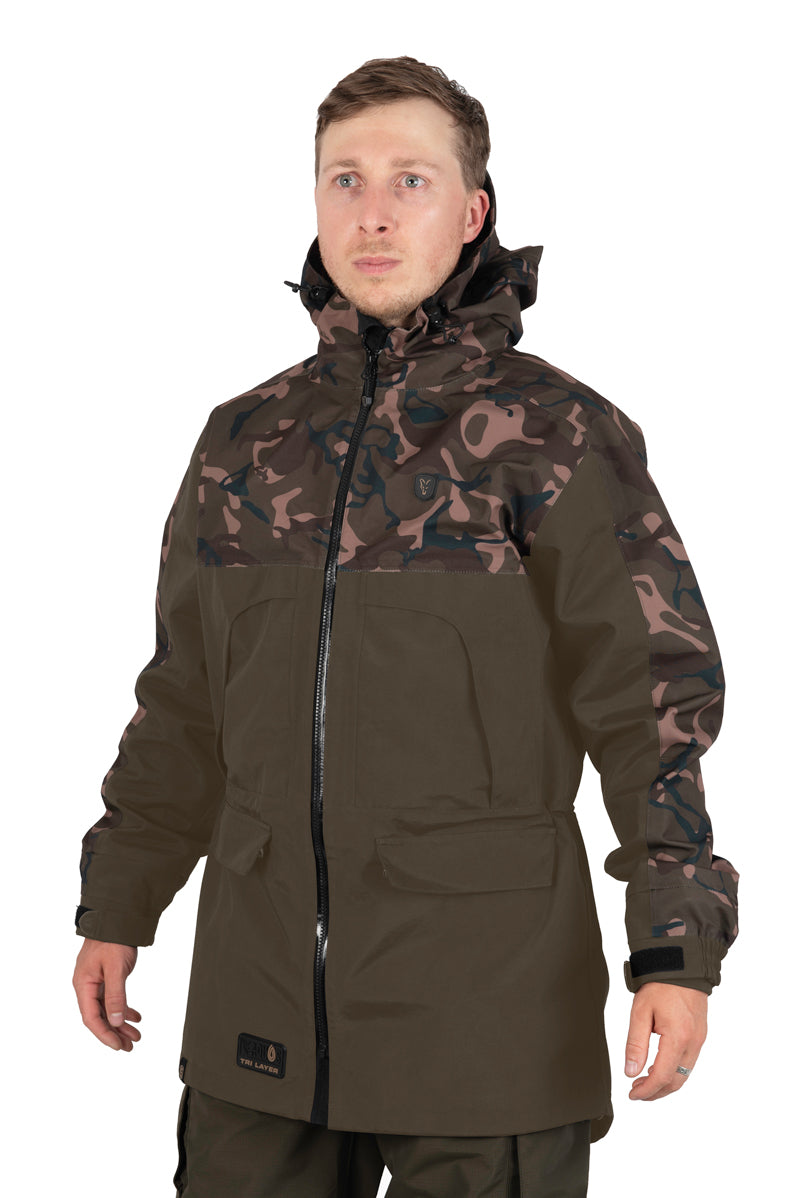 Geaca Fox Camo Aquos Tri Layer Marimea 3XL