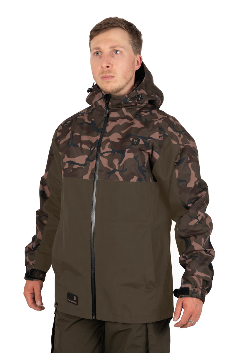 Geaca Fox Camo  Aquos Tri Layer Std Masura L