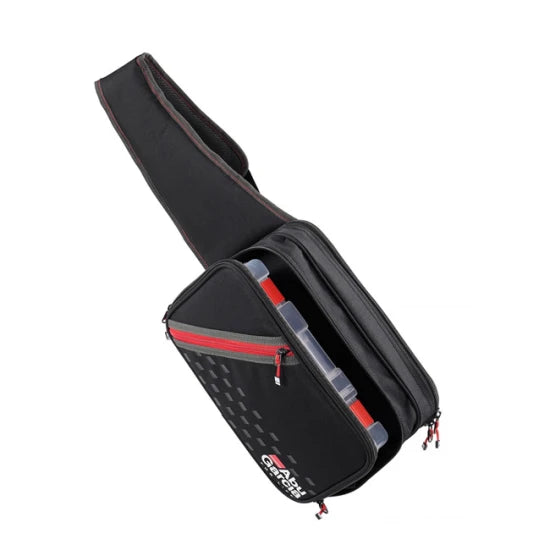Geanta Abu Garcia Sling Bag + 2 Cutii 31x12x22cm