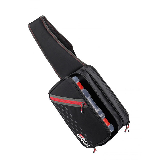 Geanta Abu Garcia Sling Bag + 2 Cutii 31x12x22cm