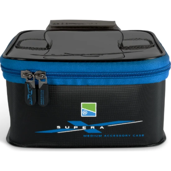 Geanta Accesorii Preston Supera X Eva Accessory Case, Medium, 18x18x9cm