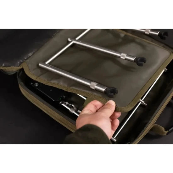 Geanta Buzz Bari Korda Compac Singlez, Dark Kamo, 34x34x8cm