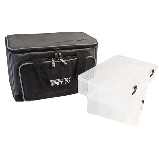Geanta Feeder Bait Accesorii, 2 Cutii, 41x22x25cm