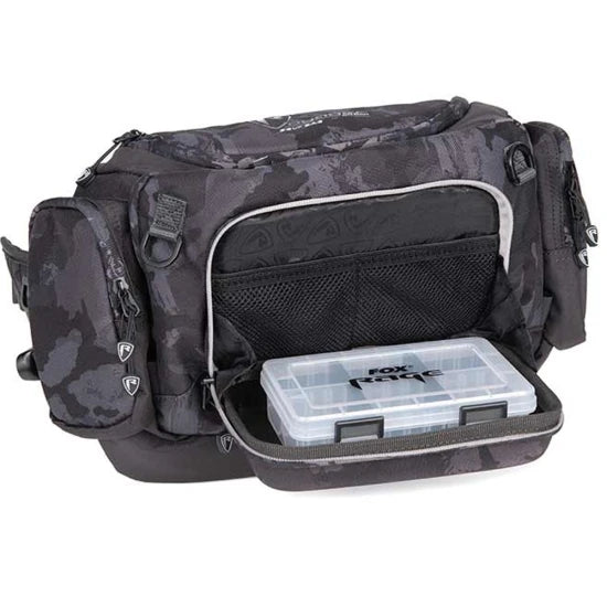Geanta Fox Rage Camo Voyager Belt Bag, 68x21x18cm