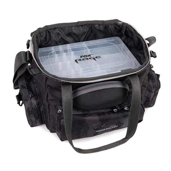 Geanta Fox Rage Camo Voyager Medium Tackle Bag, 39x27x25cm
