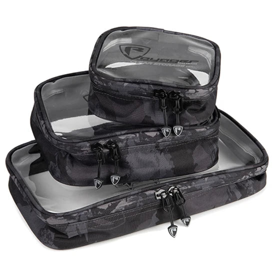 Geanta Fox Rage Voyager Camo Clear Storage, Medium, 21x16x8cm