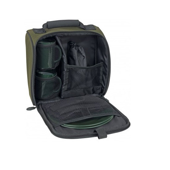 Geanta Fox R-Series Two Man Plus Set Ustensile Masa 28x12x28cm
