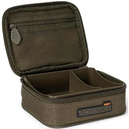 Geanta Fox Voyager Lead And Bits Bag Rigid Insert, 5x14.5x7cm