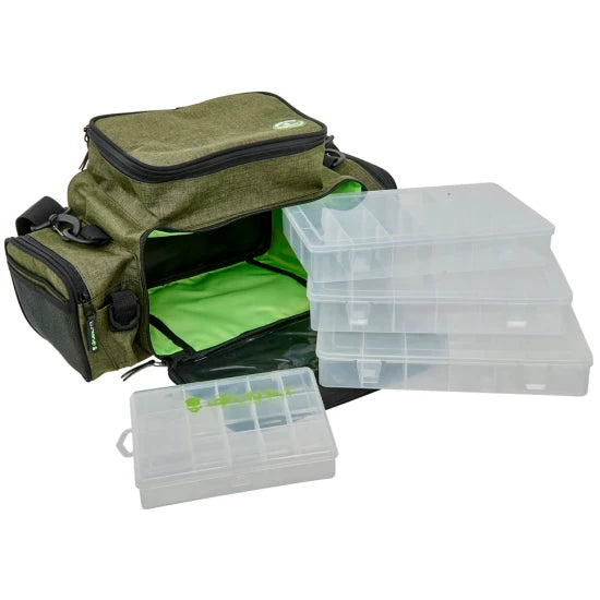 Geanta Gunki Overtake Box Bag Front Stripes