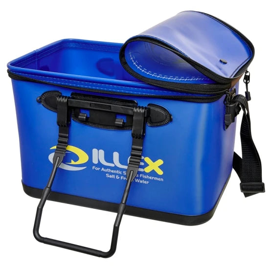 Geanta Impermeabila Illex Bakkan Boat 40 Blue, 40x26x28cm