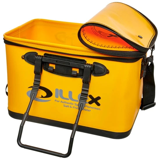 Geanta Impermeabila Illex Bakkan Boat 40 Yellow, 40x26x28cm
