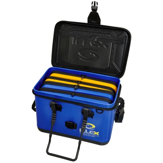 Geanta Impermeabila Illex Bakkan Boat Deluxe 40 Blue, 40x26x28cm