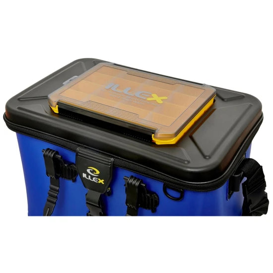 Geanta Impermeabila Illex Bakkan Boat Deluxe 40 Blue, 40x26x28cm