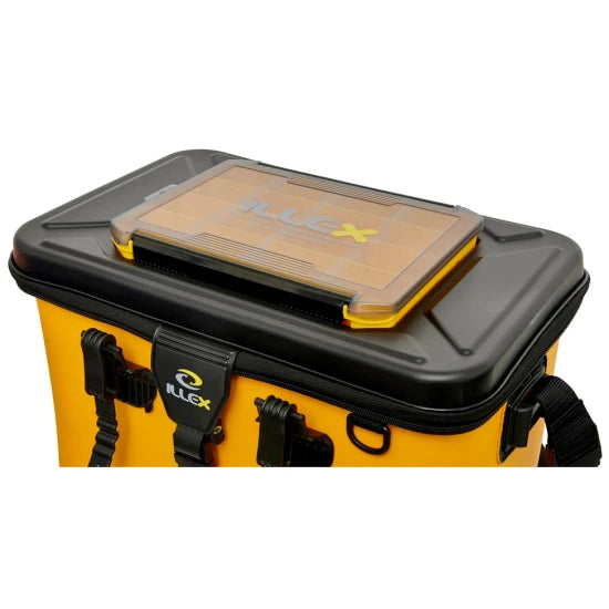 Geanta Impermeabila Illex Bakkan Boat Deluxe 40 Yellow, 40x26x28cm