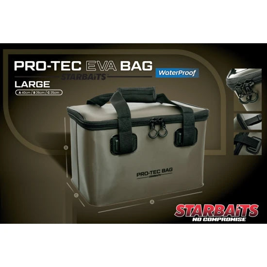 Geanta Impermeabila Starbaits Pro Tec Eva Bag, L, 40x25x26cm