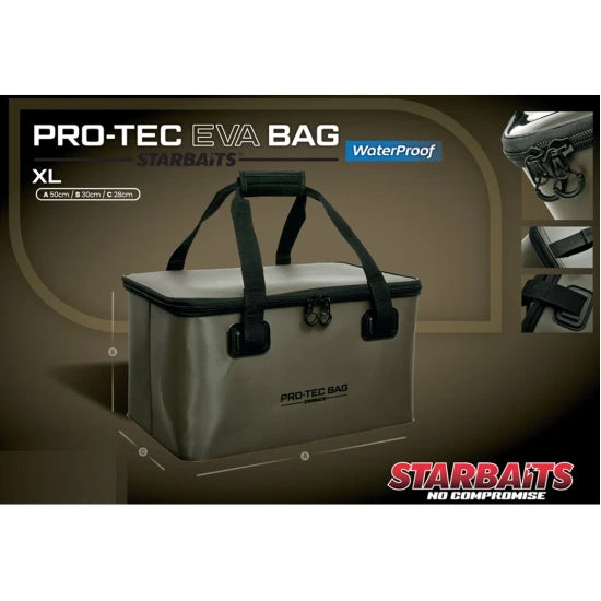 Geanta Impermeabila Starbaits Pro Tec Eva Bag, Xl, 50x28x30cm