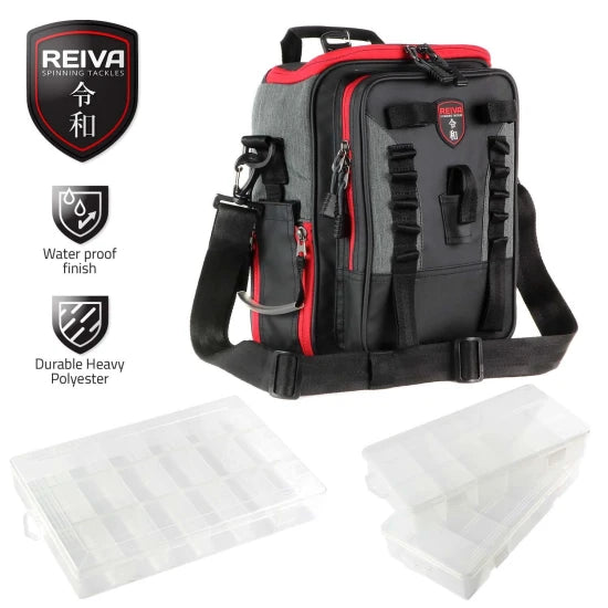 Geanta Impermeabila Spinning Reiva + 3 Cutii, 25x30x15cm