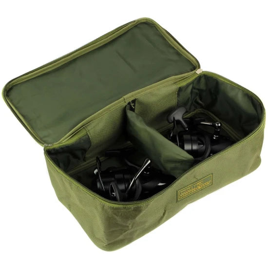 Geanta Mulinete Carp Academy Dubla L 36x18x12