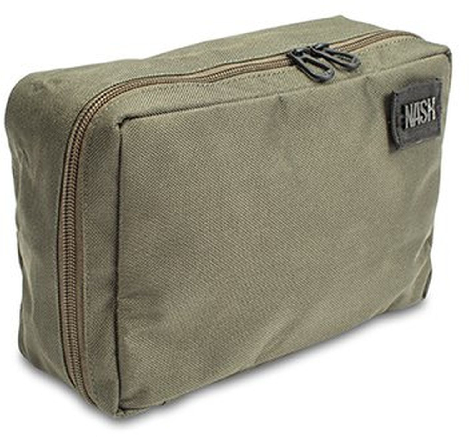 Geanta NASH Wash Bag, Kaki, 9x22x14cm
