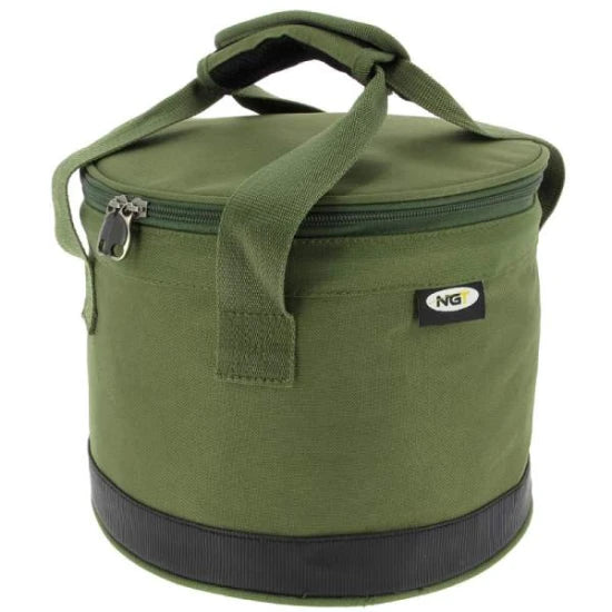 Geanta Ngt Bait Bin Cu Manere Si Capac, 25x22cm, Verde