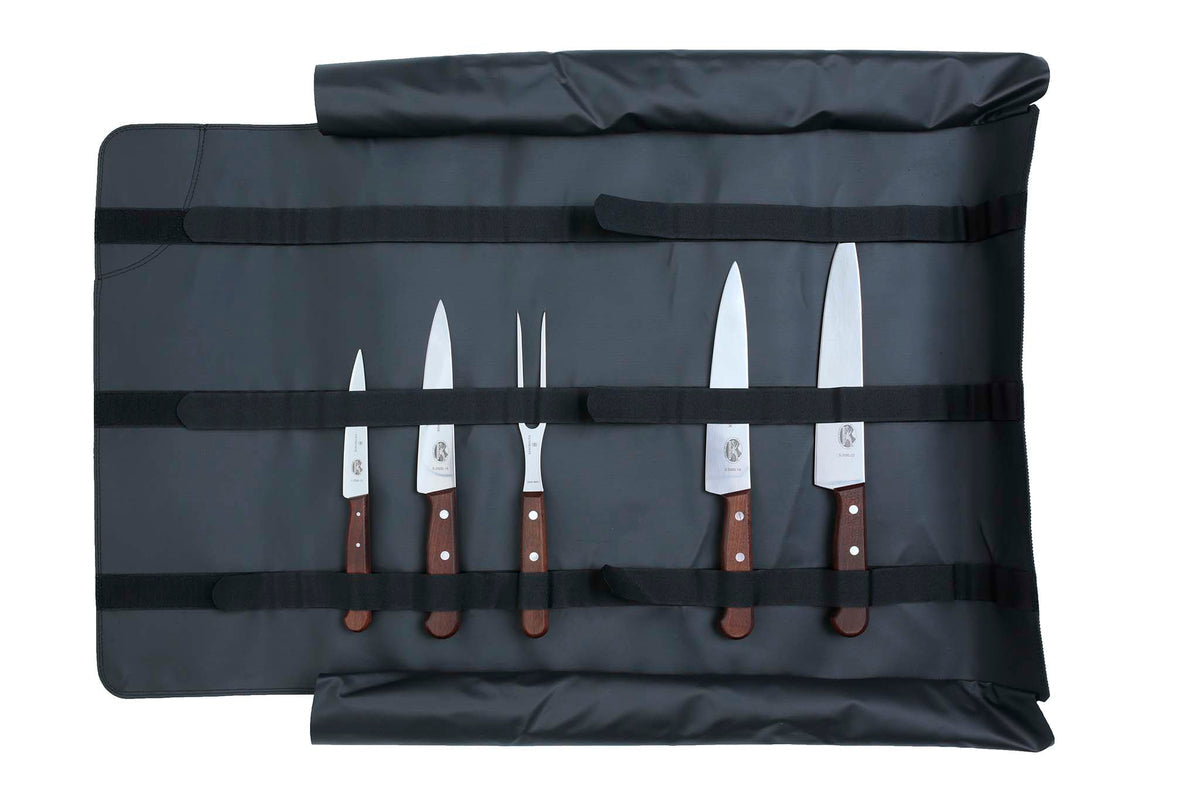 Geanta Pentru Cutite Victorinox Small Cutlery Roll Bag, Nylon, 56cm, Gri