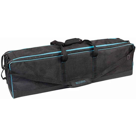 Geanta Rive Roller Bag, Black / Aqua Blue, Size M, 82x25x30cm