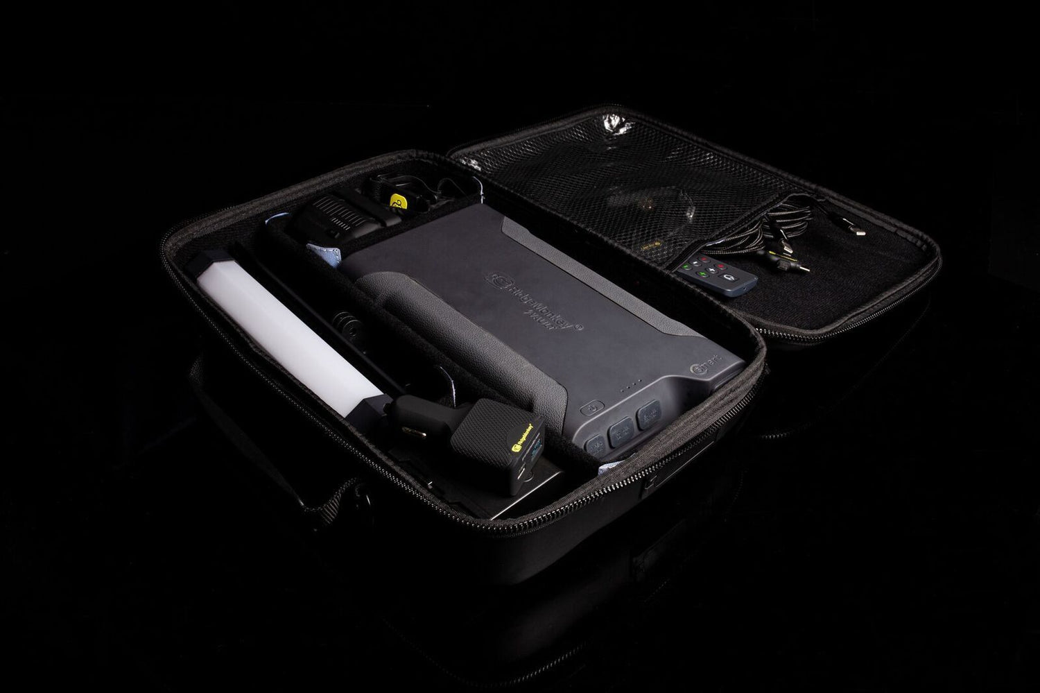Geanta Ridge Monkey GorillaBox Tech Case 480 fits Vault C-Smart 77850mAh Bivvy Lite and VRH Headtorc