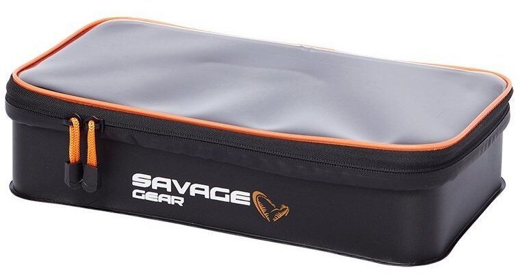 Geanta SAVAGE GEAR WPMP Lure Bag L 5.4L, Black-Orange, 33.5x20x8cm