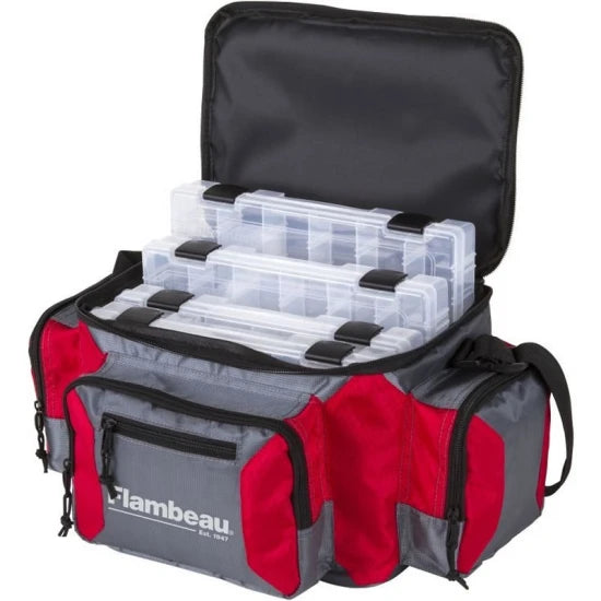 Geanta Spinning Flambeau Graphite 400 Red, 40x27x20cm