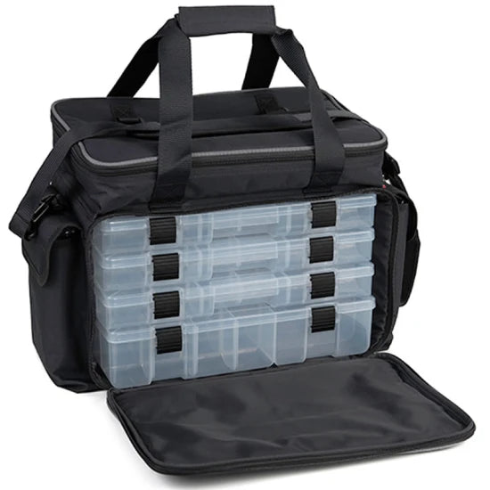 Geanta Spinning Fox Rage Large Stacker, 6 Cutii, Black