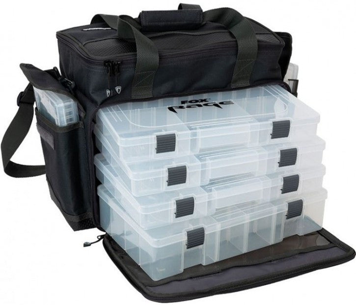 Geanta Spinning Fox Rage Stacker Large Plus 6 Cutii Naluci