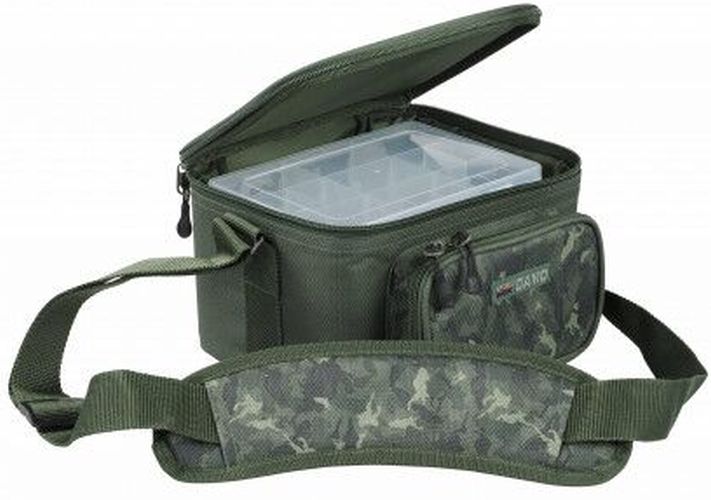Geanta Spinning Mitchell MX Camo M Plus 3 Tackle Stack Bag, Green Camo, 21x22x14cm