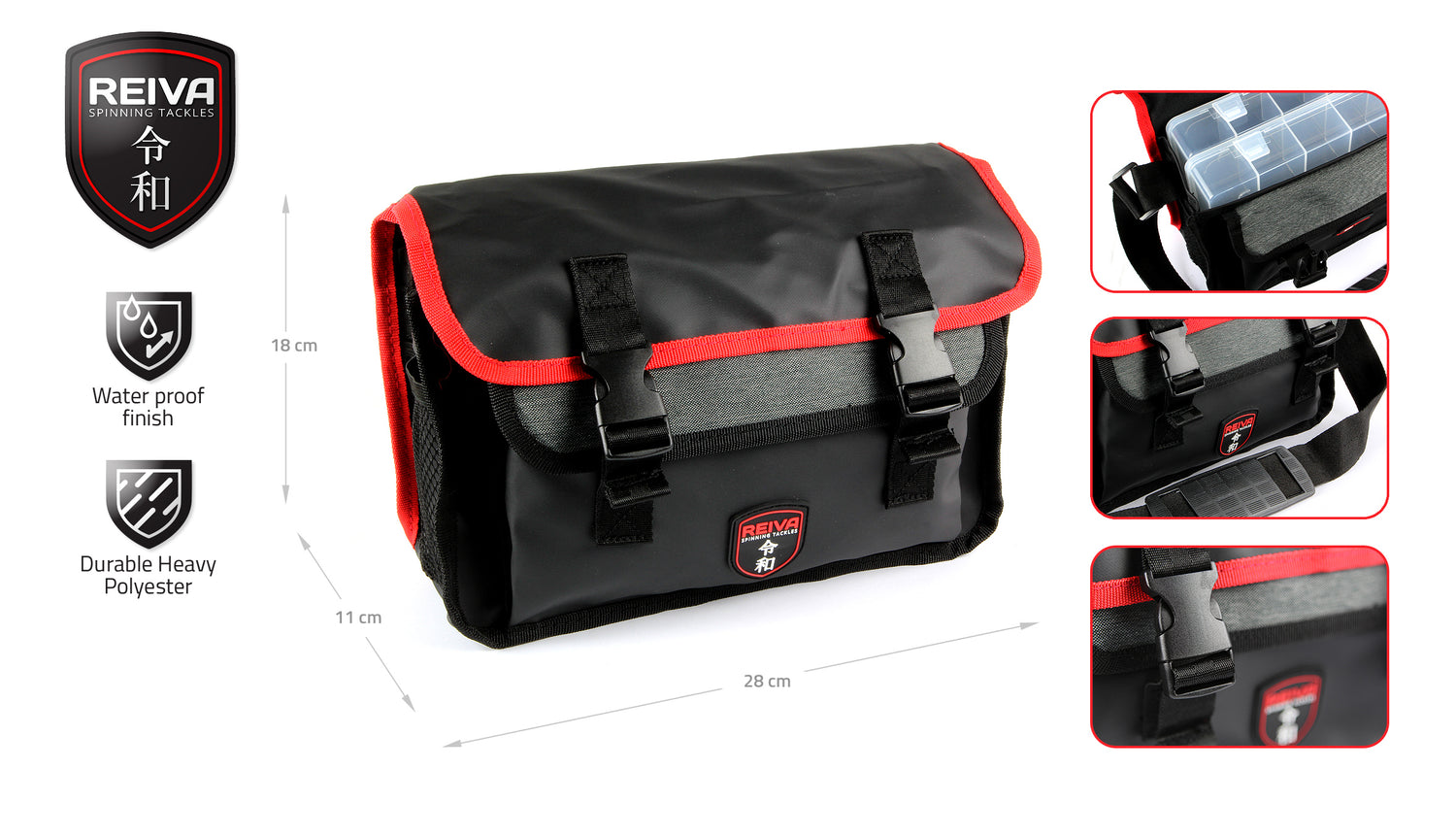 Geanta Spinning Reiva 28x11x18 cm 2 cutii