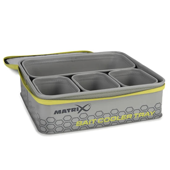 Geanta Termo + Cuve Nada Matrix Eva Bait Cooler Tray Light Grey