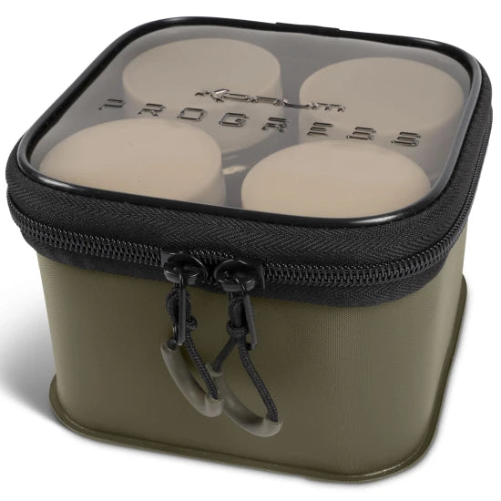 Geanta Cu 4 Recipiente Korum Progress Eva Hookbait Pouches