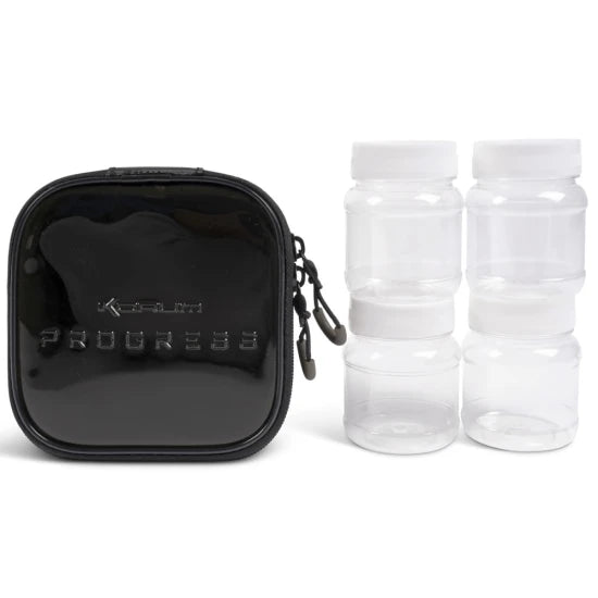 Geanta Cu 4 Recipiente Korum Progress Eva Hookbait Pouches