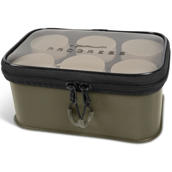 Geanta Cu 6 Recipiente Korum Progress Eva Hookbait Pouches