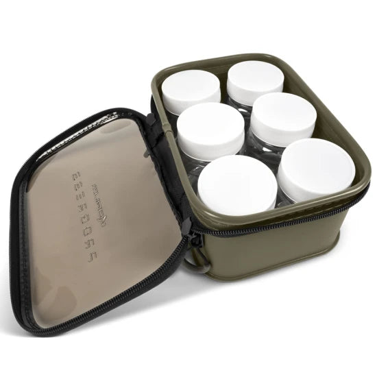 Geanta Cu 6 Recipiente Korum Progress Eva Hookbait Pouches